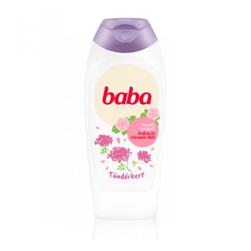 Baba tusfürdő bodza és rózsavíz 400 ml