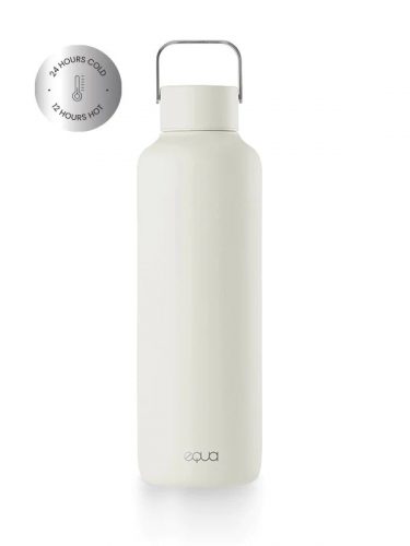 EQUA - Timeless duplafalú termoszkulacs FEHÉR (600 ml)