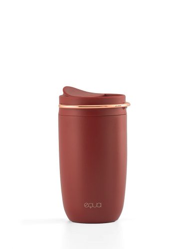 EQUA Cup, termosz bögre, Wine not (bordó) - 300 ml