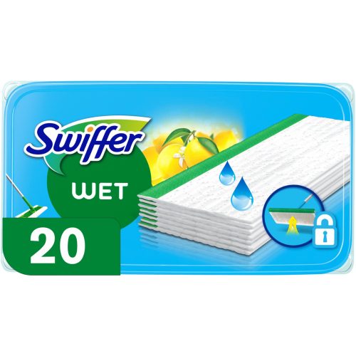 Swiffer nedves felmosókendő Citrus Fresh ilattal 20db