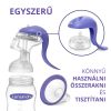 Lansinoh 2 fázisú kézi mellszívó + Lansinoh 160ml cumisüveg