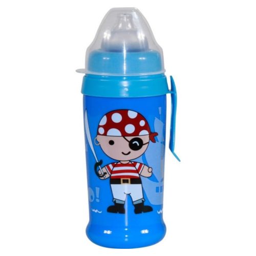 Lorelli “clip and go slipper” puha csőrös itatópohár 350 ml - Kalóz