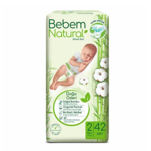 BEBEM NATURAL NADRÁGPELENKA (2-ES) 3 - 6 KG (42 DB/CS)