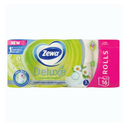 Zewa Deluxe Camomile Comfort 3 rétegű toalettpapír 16 tekercs